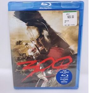 300 Blu-ray, 2007 by David‎ Wenham, Gerard Butler, Lena Headey/Mfg. Sealed
